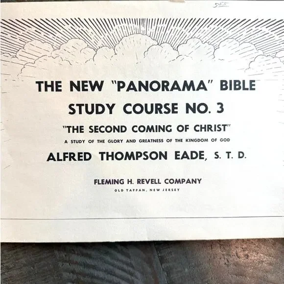 3PC Collectable The New Panorama Bible Study Course No 3 & 4 1966 Alfred Book - Picture 8 of 9